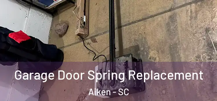  Garage Door Spring Replacement Aiken - SC